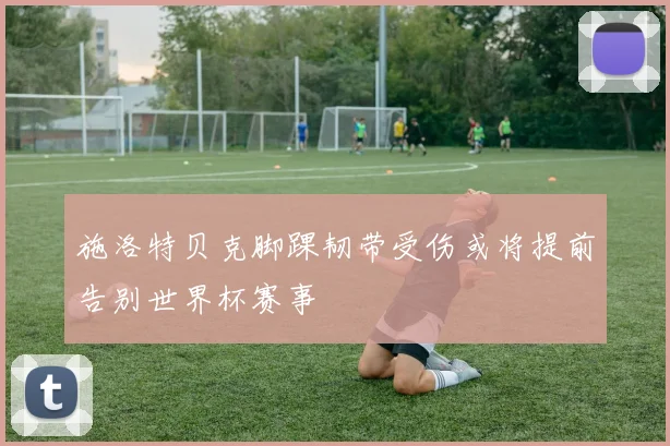 施洛特贝克脚踝韧带受伤或将提前告别世界杯赛事